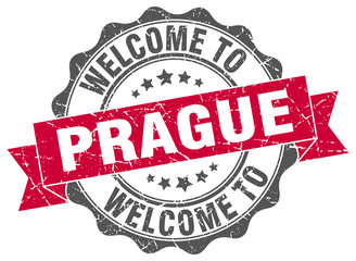 Prague round ribbon seal