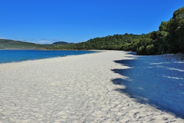 plage de sable île du pacifique Australie
