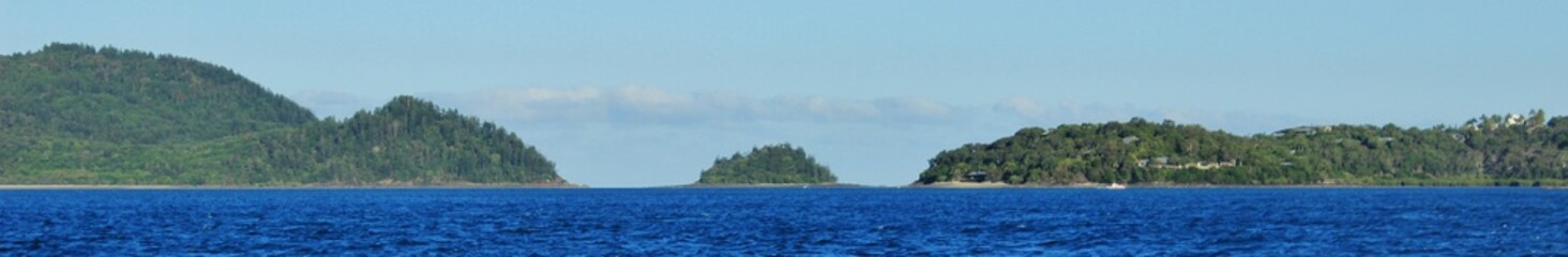 Fototapeta premium îles océan pacifique balade en mer Australie