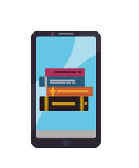 smartphone with ebook technology