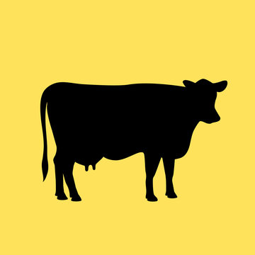 Cow vector icon