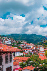 Panoramic view of Taxco, Mexico