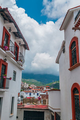 Beautiful view of the famous town of Taxco