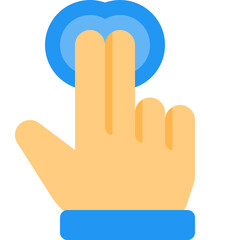Double finger tap