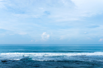 Naklejka na ściany i meble ocean infinity horizon Indian Ocean.