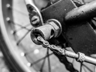 Vintage British bicycle hub gear mechanism