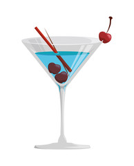 delicious cocktail drink icon