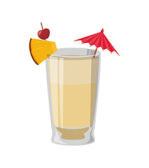 delicious cocktail drink icon