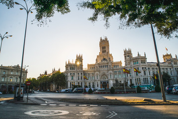 Fototapeta premium Madrid, Spain - October 5th 2018