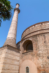 Exterior view of the Rotunda in Thessaloniki, Greece.