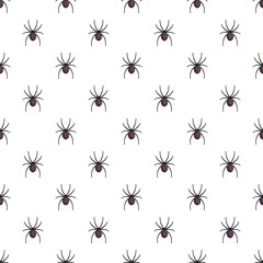 Spider pattern seamless vector repeat for any web design