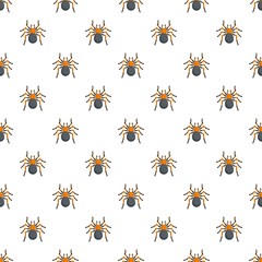 Tarantula pattern seamless vector repeat for any web design