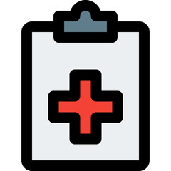 Obraz premium Patients health report