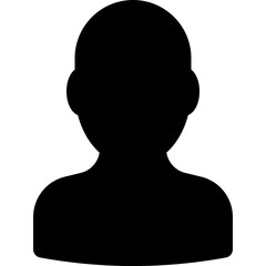 Anonymous male profile