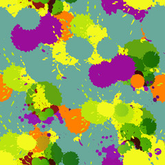 beautiful seamless blot spots pattern