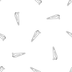 Dental floss tool pattern seamless vector repeat geometric for any web design