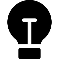 Bulb representing new idea