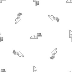 Book cloud transfer pattern seamless vector repeat geometric for any web design