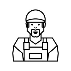 oil industry worker character