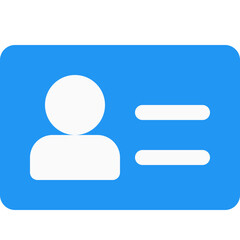 Business card information