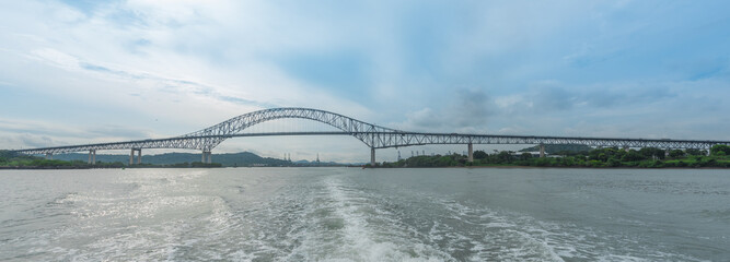 Bridge of the Americas  (Puente de las Americas).  Built in 1957 and Once known as 
Thatcher Ferry...