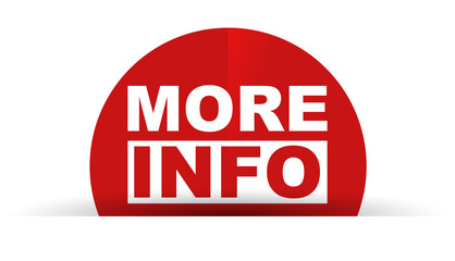 red vector banner more info