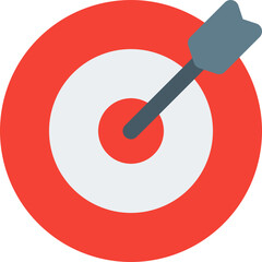 Bullseye target shot