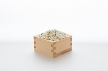 大麦 穀類 枡入り