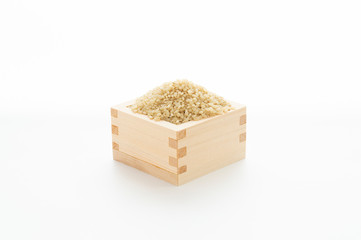 玄米 穀類 枡入り 