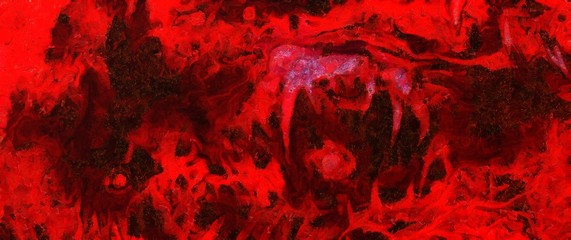 Abstract grunge texture background. Stock abstraction art on canvas. Realistic digital painting. Amazing simple close up design pattern for backdrop.