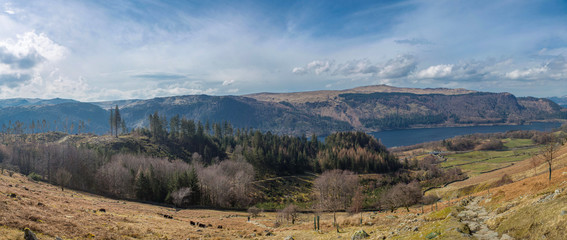 view of mountains