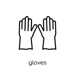 Gloves icon from Agriculture, Farming and Gardening collection.