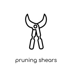 Pruning shears icon from Agriculture, Farming and Gardening coll