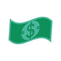 bill dollar isolated icon