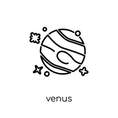 Venus icon from Astronomy collection.