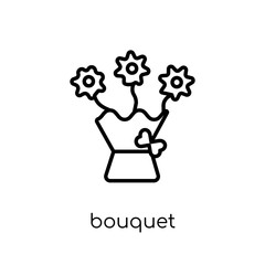 Bouquet icon from Wedding and love collection.