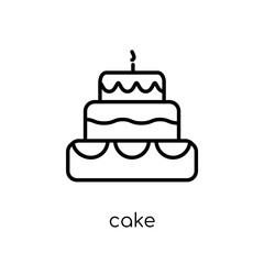 Cake icon from Birthday and Party collection.