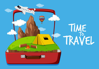 Time to travel icon