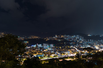 Fototapeta premium city and night