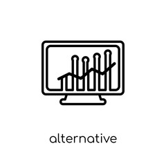 Alternative investment market icon from Alternative investment m