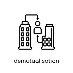 Demutualisation icon from Demutualisation collection.