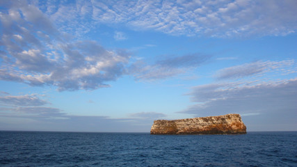 Punta Roca Island in the Galapagos Island Chain in Ecuador