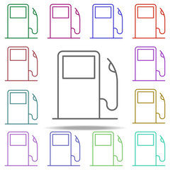 fuel pump icon. Elements of auto workshop in multi color style icons. Simple icon for websites, web design, mobile app, info graphics
