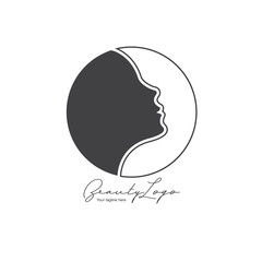 vector image beauty logo