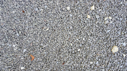 Crushed gravel texture