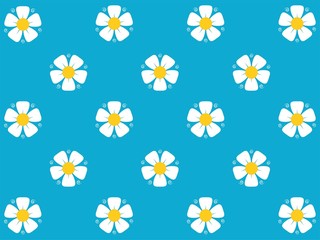 seamless pattern with flowers