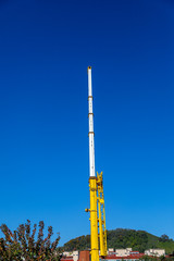 Construction Site Crane Work