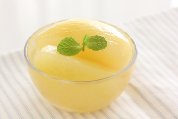 洋梨のコンポート