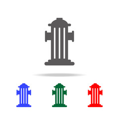 firehose icon. Elements of fireman in multi colored icons. Premium quality graphic design icon. Simple icon for websites, web design, mobile app, info graphics