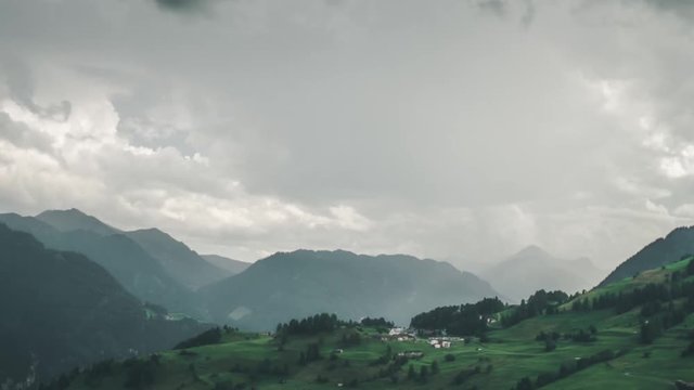Rain Cloud Timelapse in Austria